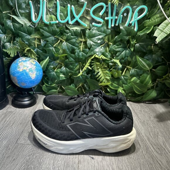 NewBalance 1080 BLACK/WHITE Running Sneaker Women 6.5 B Comfort Walking Shoes - Picture 4 of 10